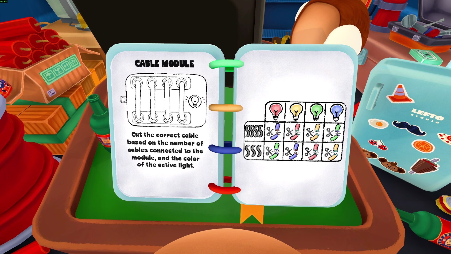 BOMBANANA! Wire Cutting Puzzle Module Inspection